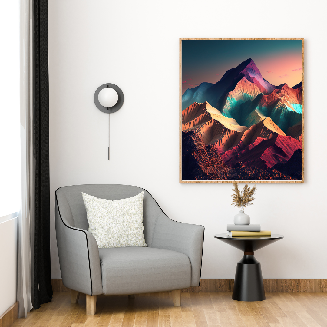 The Vibrant Mountain – purple-sparroz